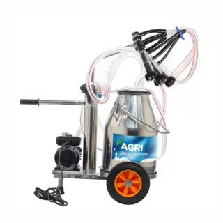 Доильный аппарат AGRI TCKKC-2PK на 2 козы (каучук), бидон 25 л
