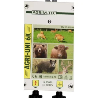 Электропастух AGRI UNI 6K (6 Дж, 4,2 Дж, 110 км, 12 В / 220 В)