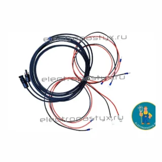 Кабель для солнечных батарей MC4, 3 м, 2 жилы 2,5 мм²