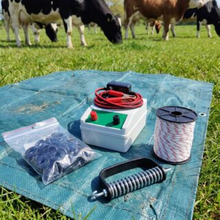 Комплект электропастуха AGRI-500 для коров и телят на 1 га, 400 м
