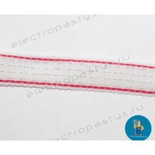 Лента для электропастуха, 40 мм, 200 м, 130 кг, 8х0,16 мм