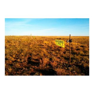 Предупреждающая табличка «Осторожно, электропастух» AGRI, 22×10 см
